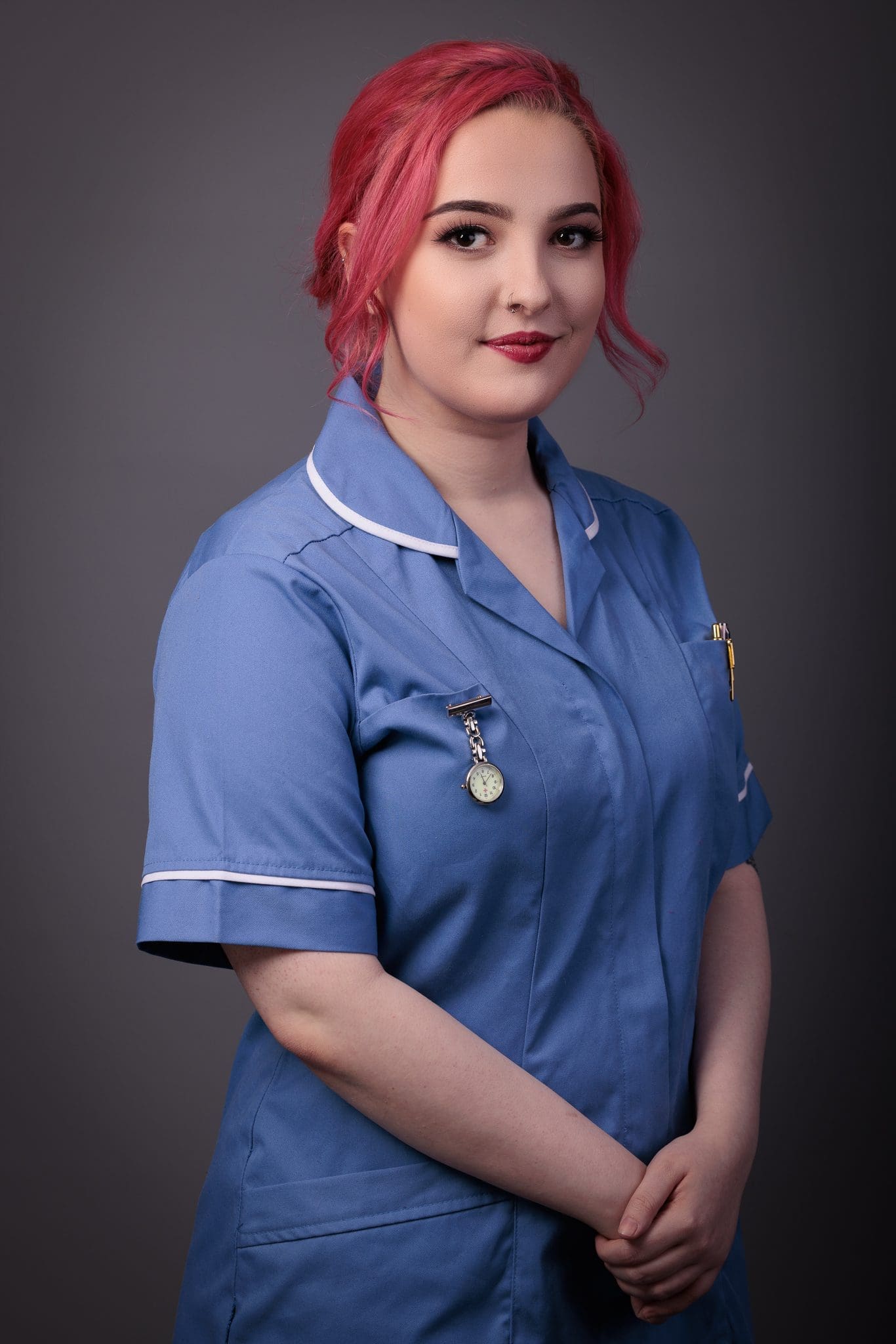 work uniform portraits nurse