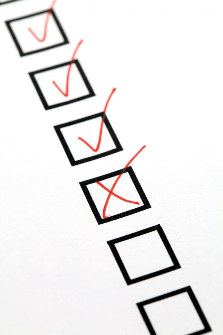 Checkbox list