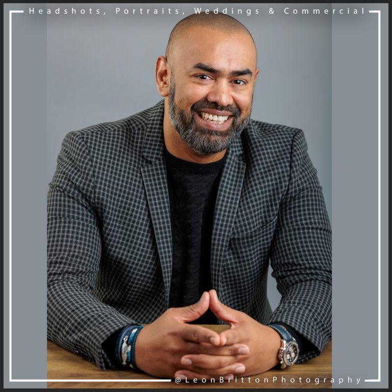 Classic studio headshot