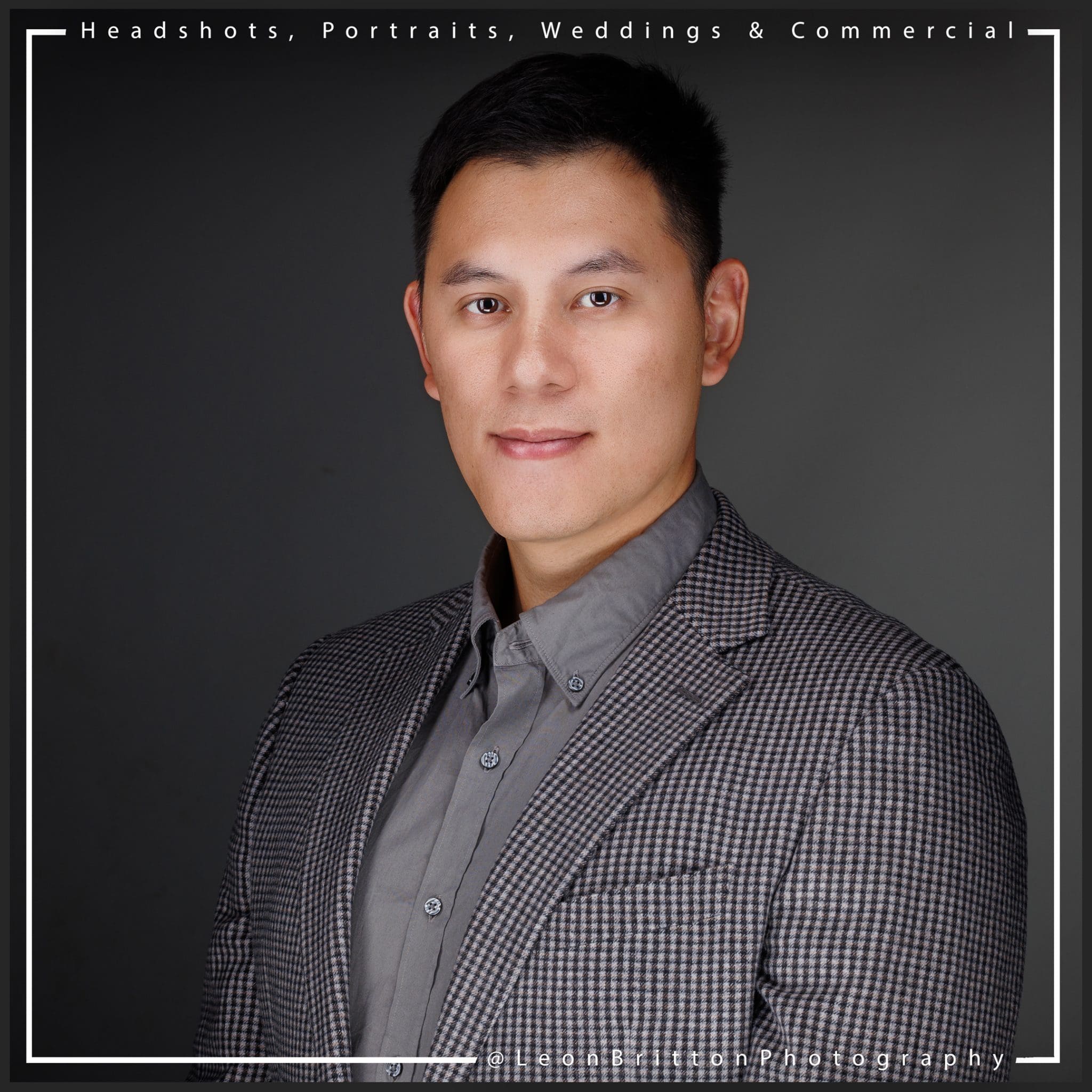 Creative professional headshot