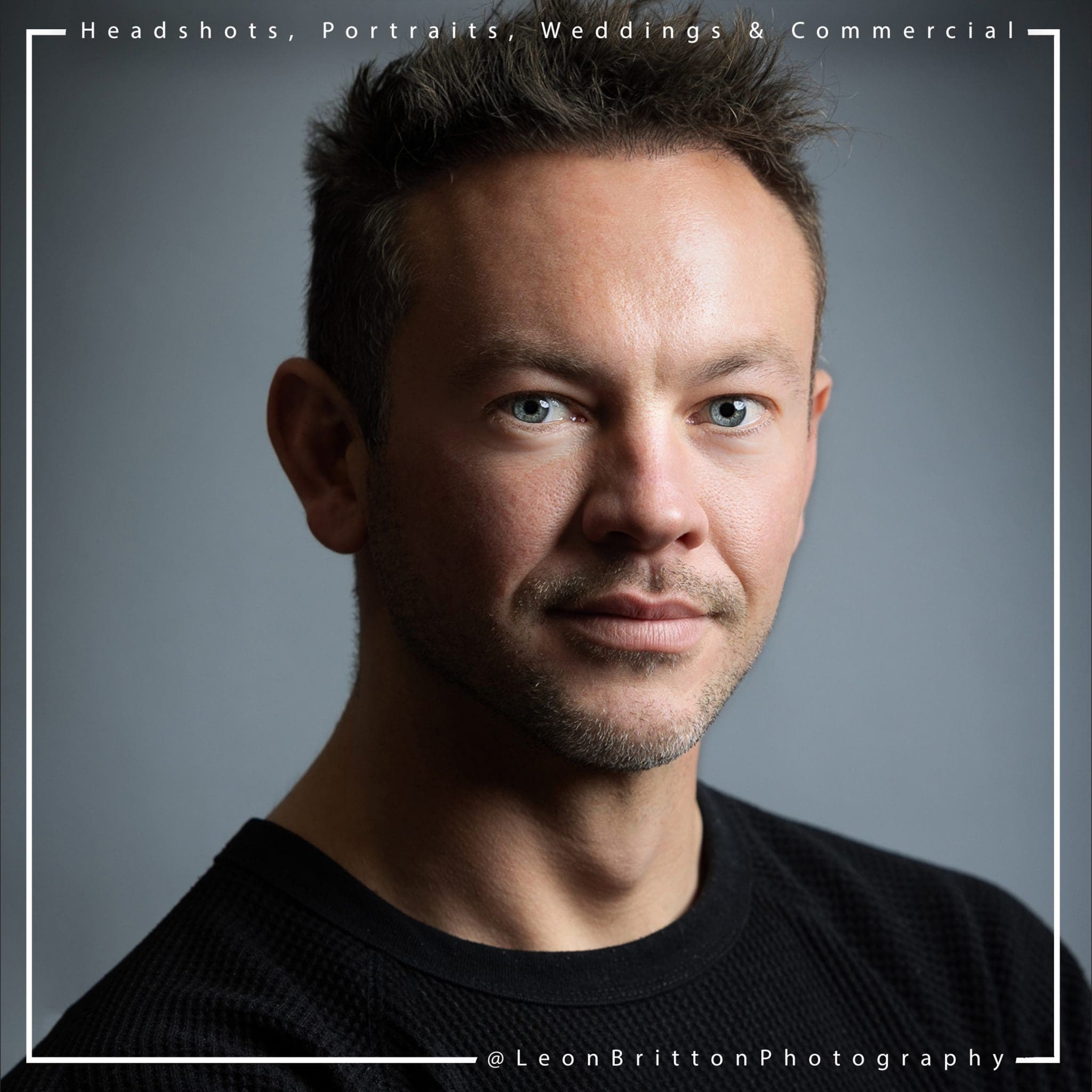 Studio-captured corporate headshot