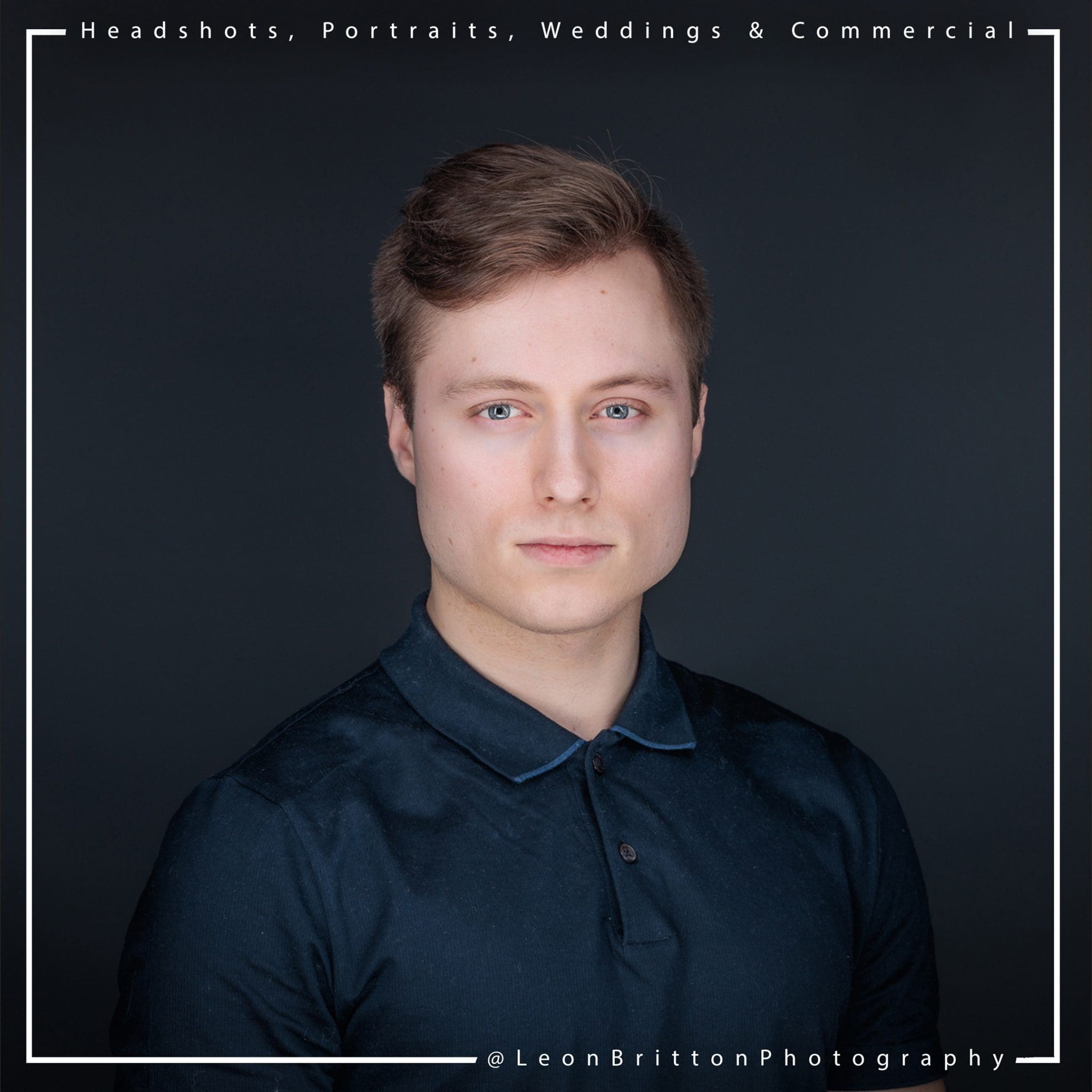 Professional business headshot sample