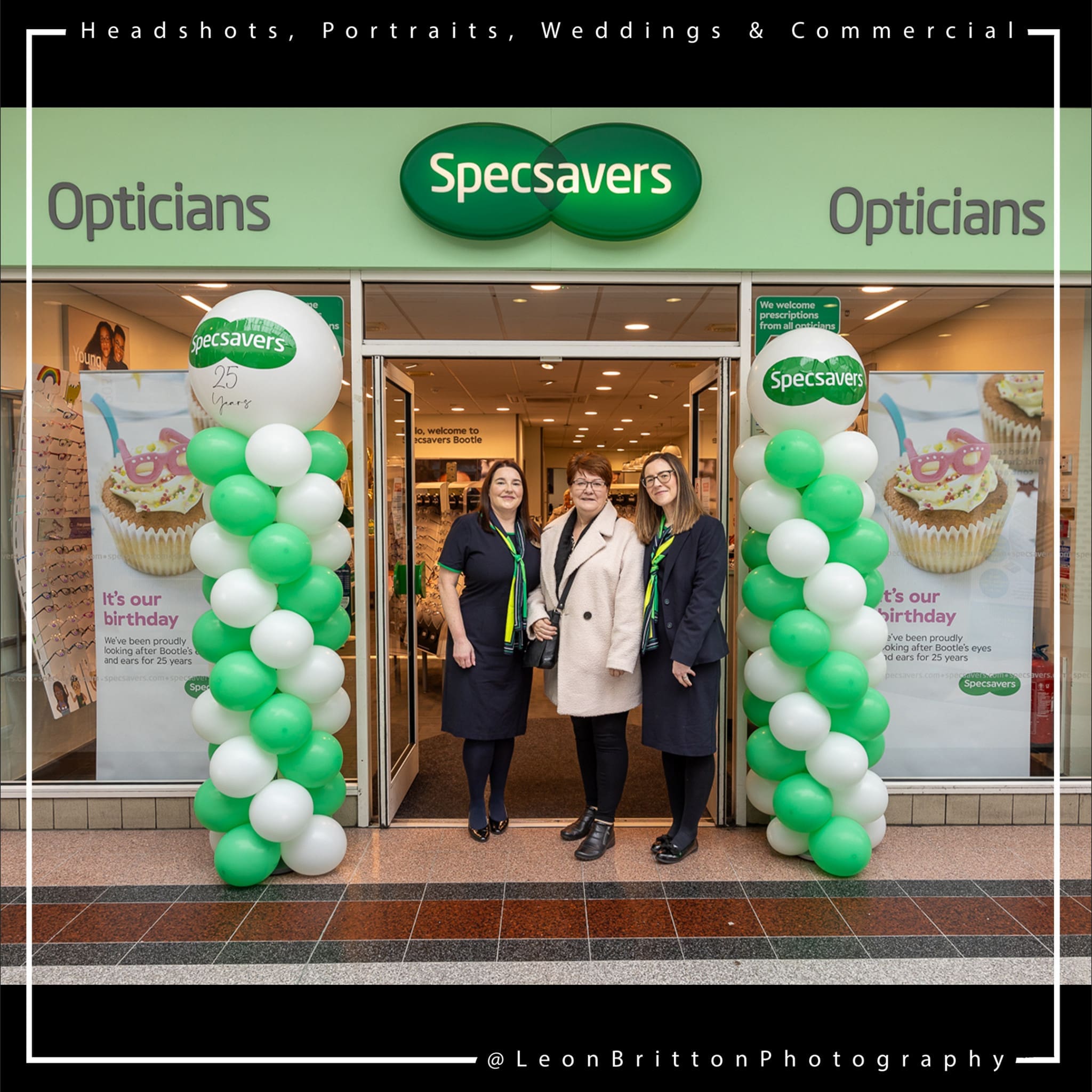 Join us behind the lens at Specsavers' 25th-anniversary celebration in Bootle Strand Shopping Centre, where we captured key moments