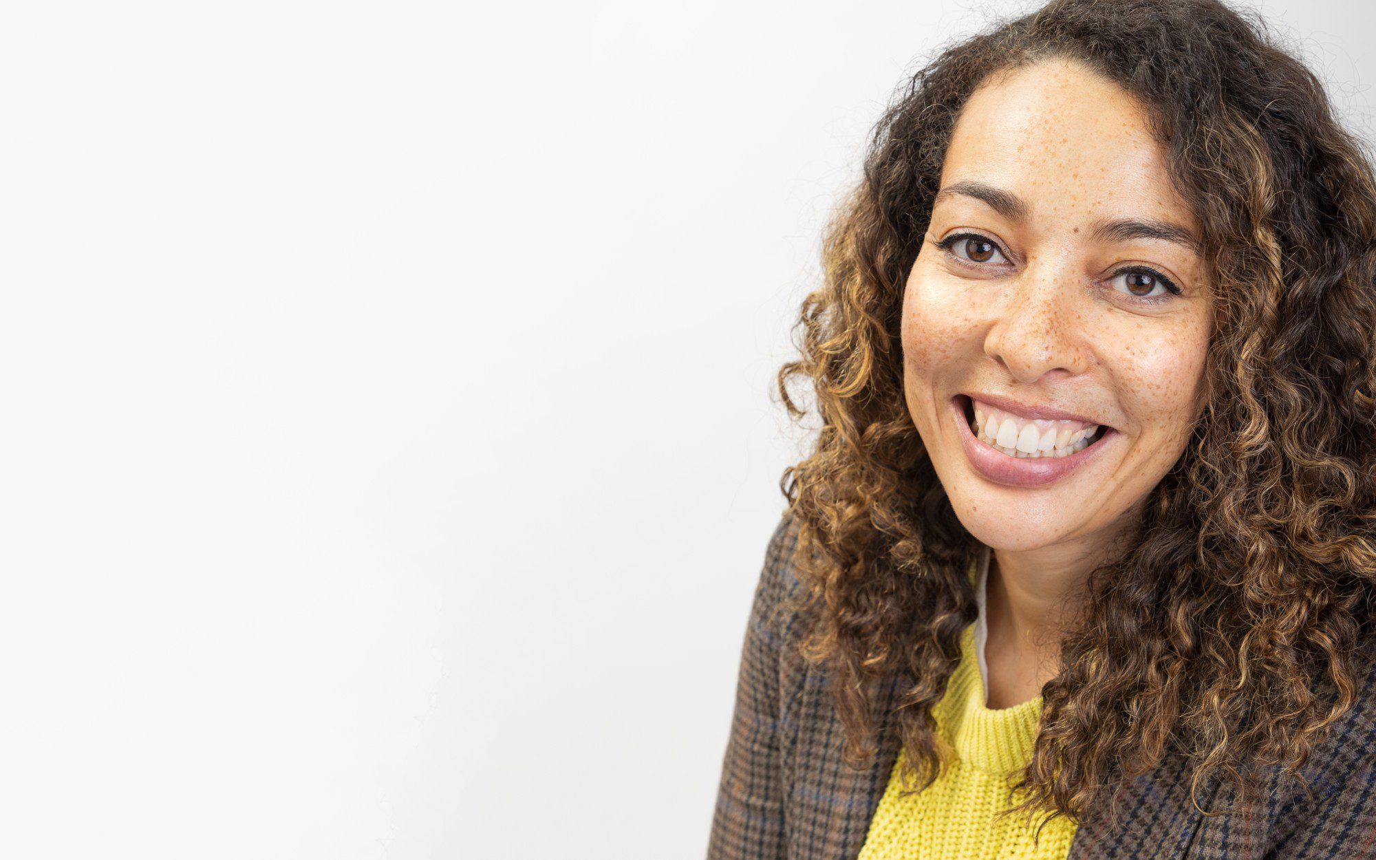 Portrait photograph of Jean McLean by Leon Britton, featured on the BBC Charity Appeals Advisory Committee page