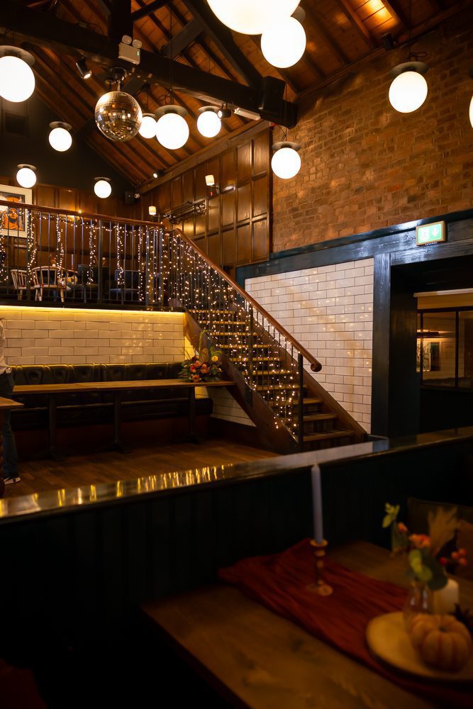 Liberty Tavern Woolton Staircase and Disco Ball - Leon Britton Photography
