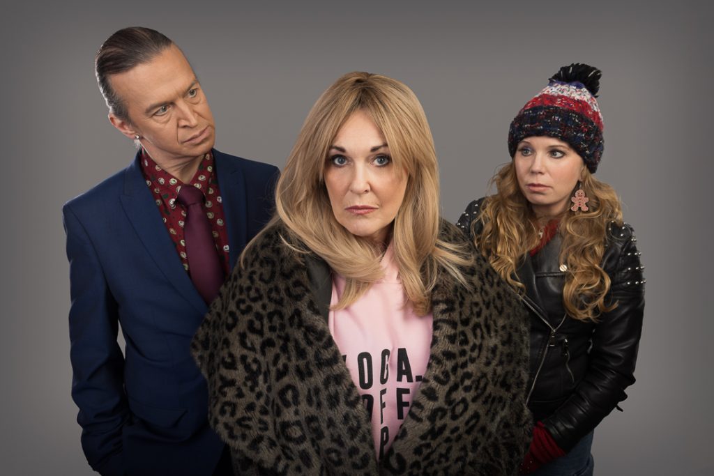 Slay Belles cast group promotional portrait, Tabard Theatre
